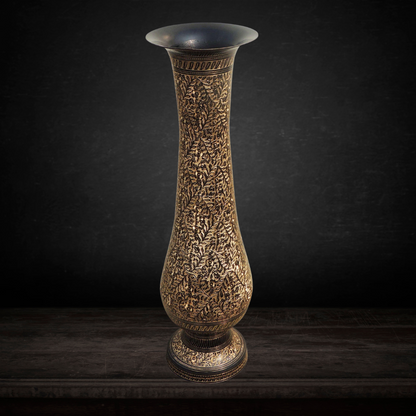 Brass Flower Pot Vase