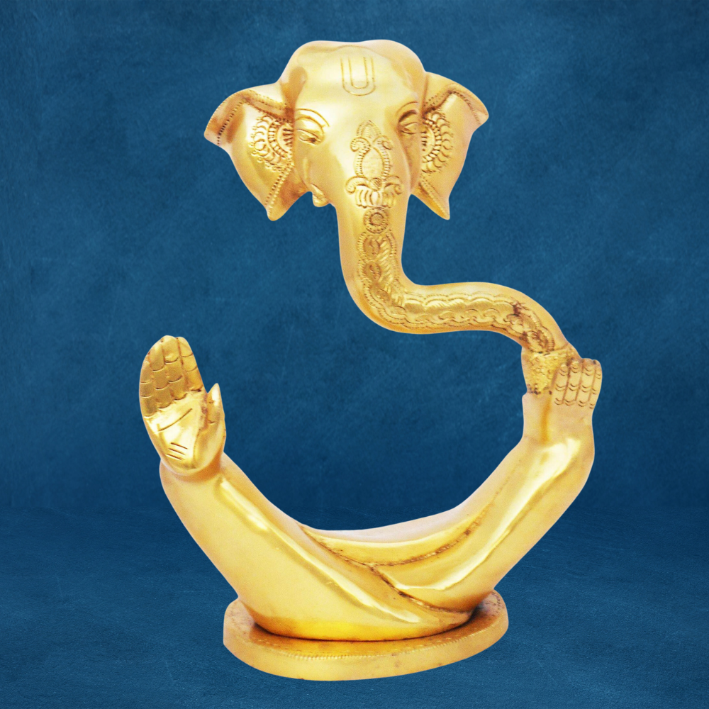 Brass Ganesh Ji Invisible Statue