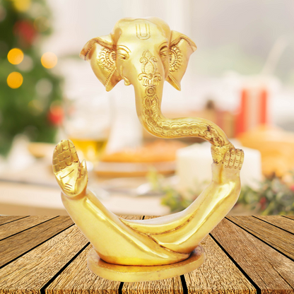 Brass Ganesh Ji Invisible Statue