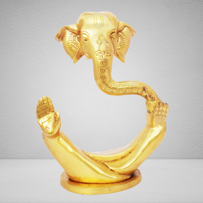 Brass Ganesh Ji Invisible Statue