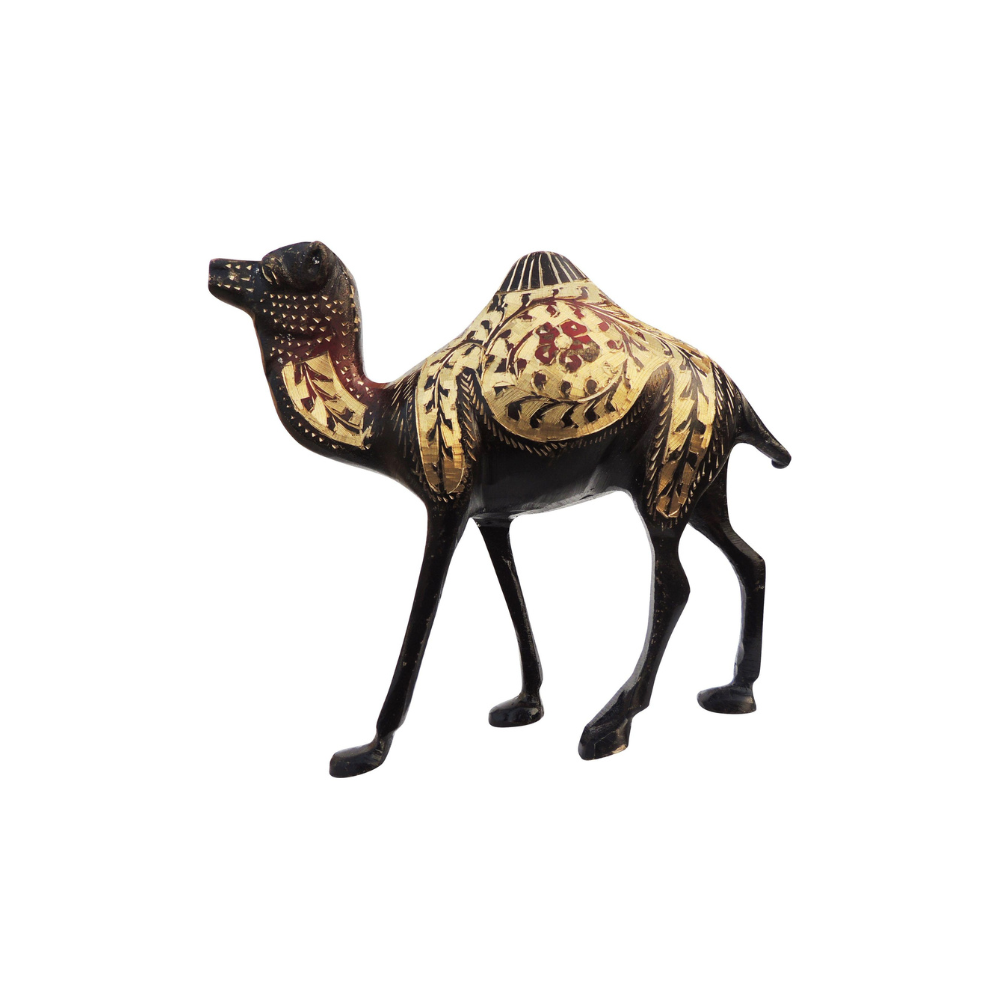 Brass Showpiece Camel Statue