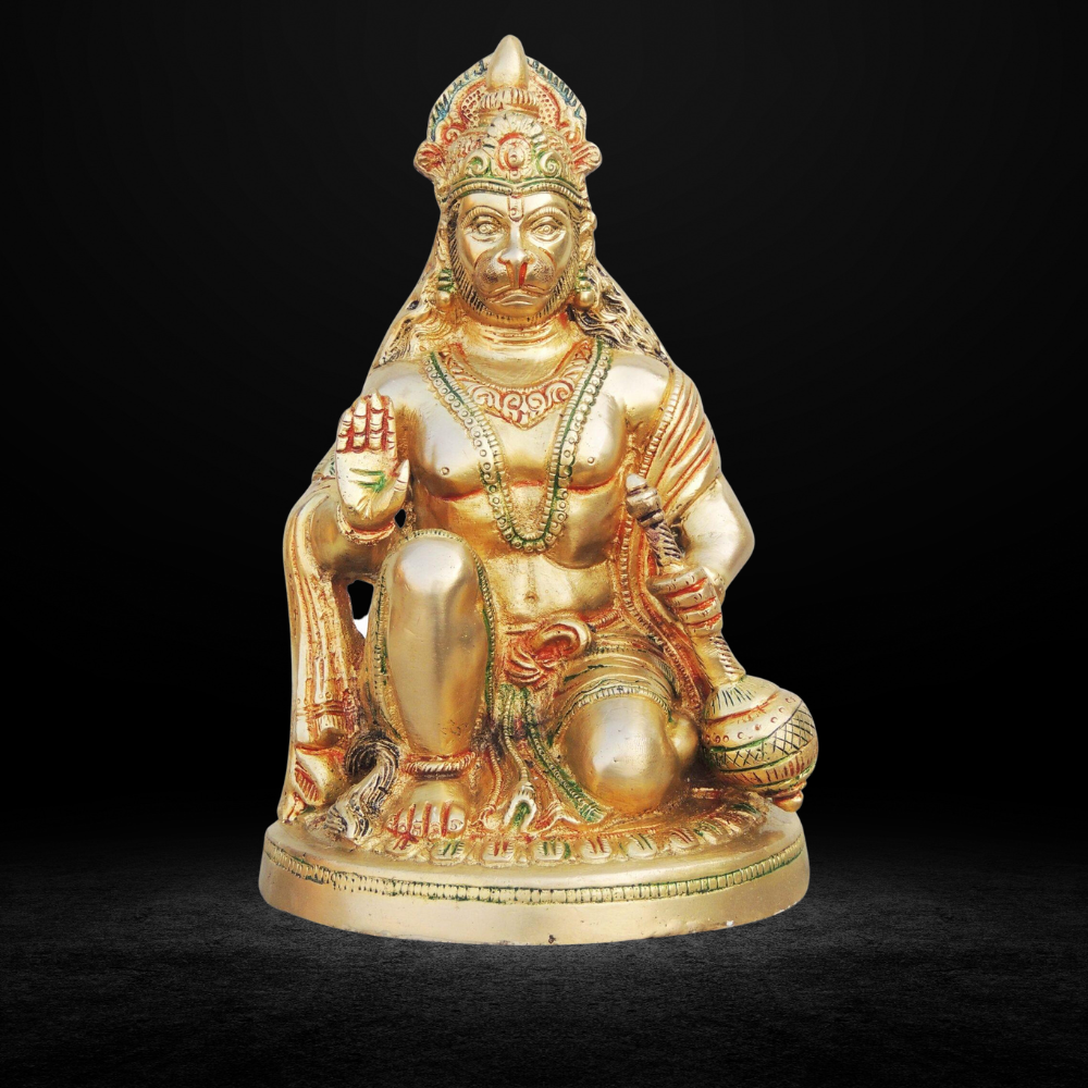 Brass Hanuman Ji Statue