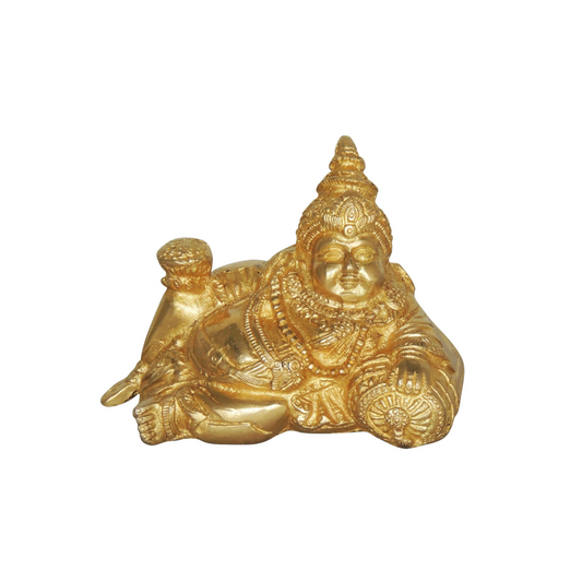 Brass Kuber Ji Statue