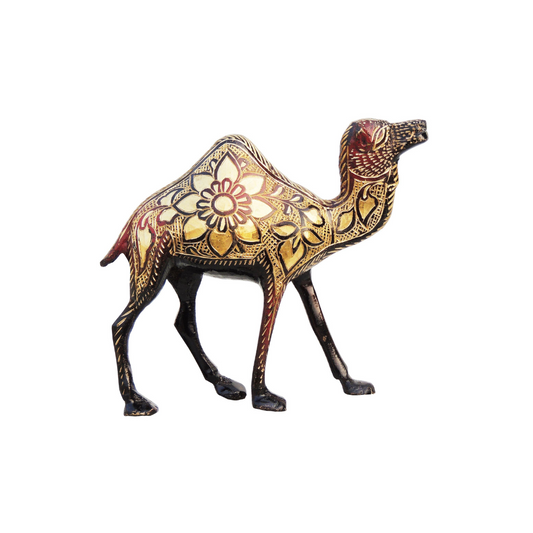 Brass Showpiece Camel Statue