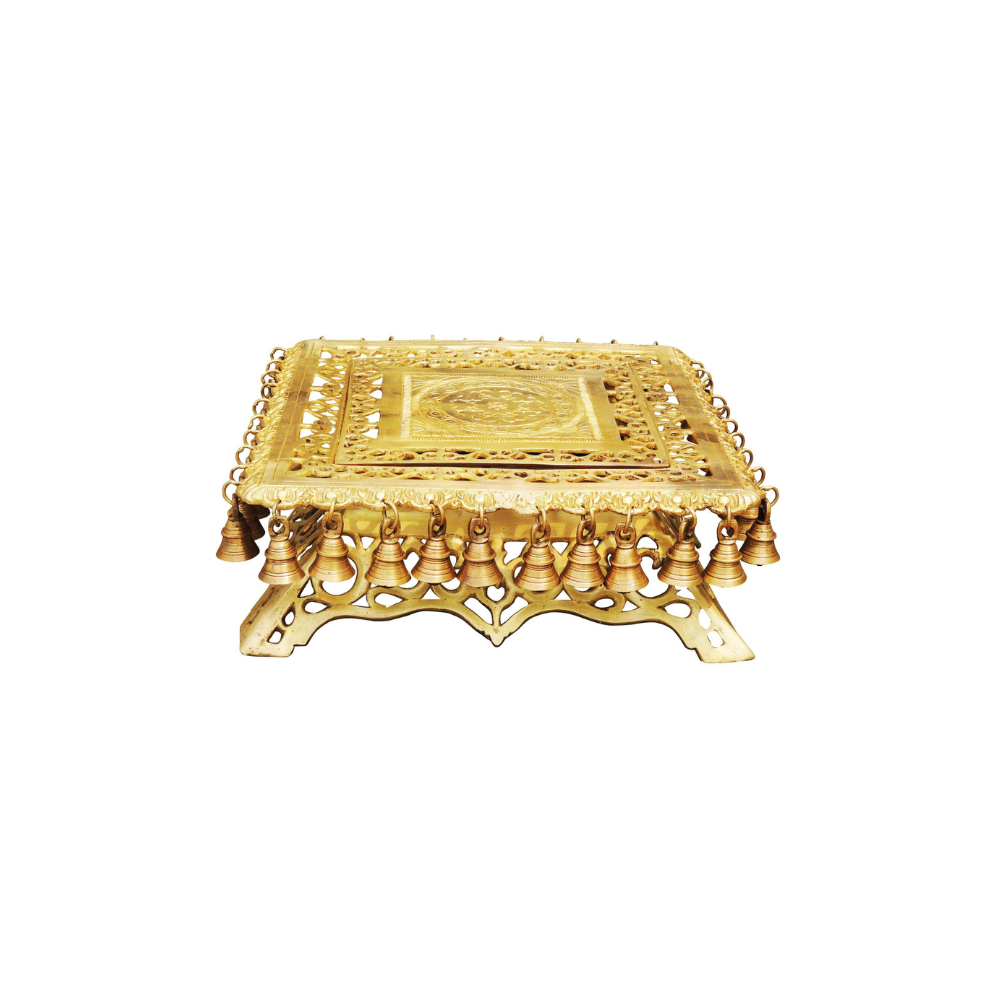 Brass Stool For God Idol Statue