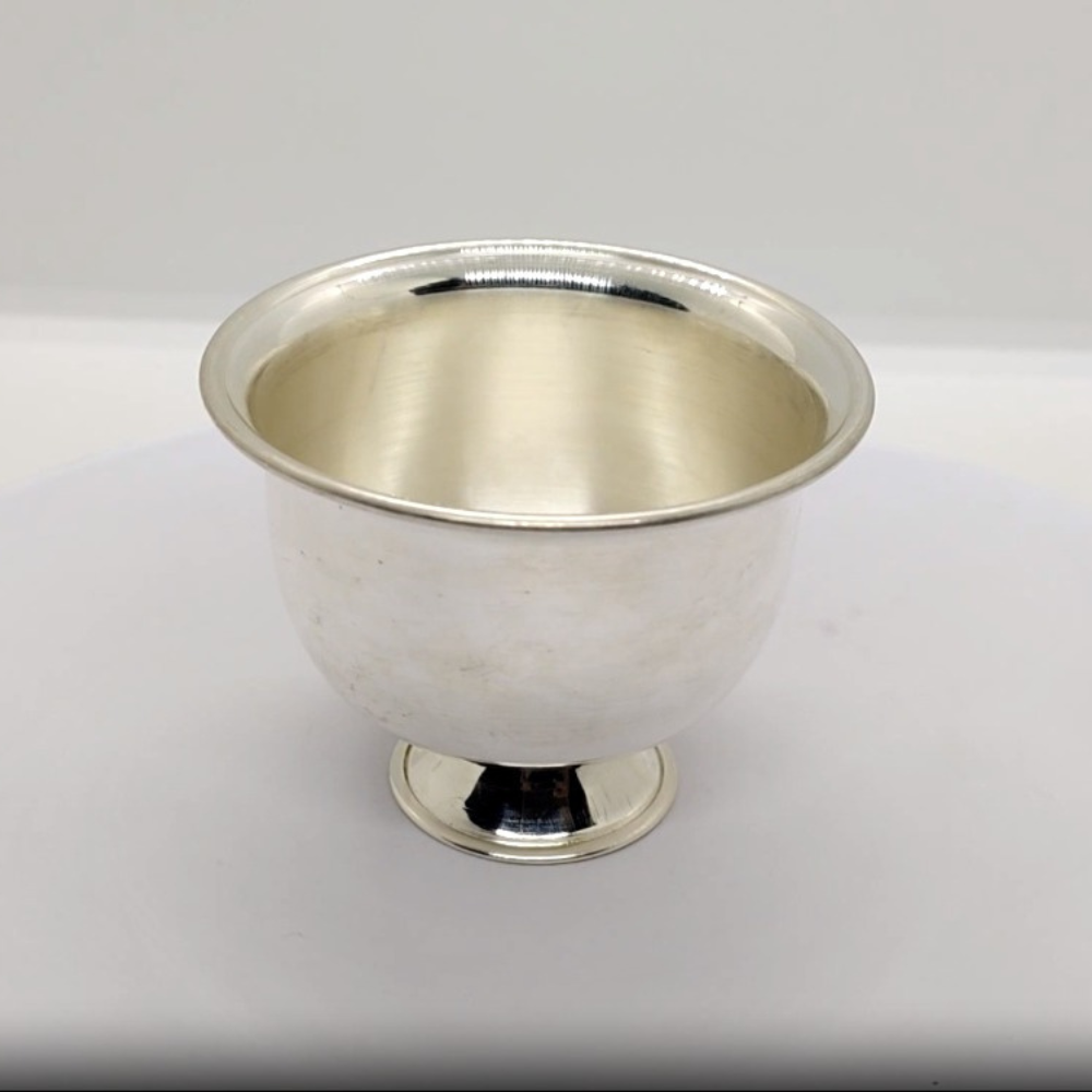 silver bowl for pooja