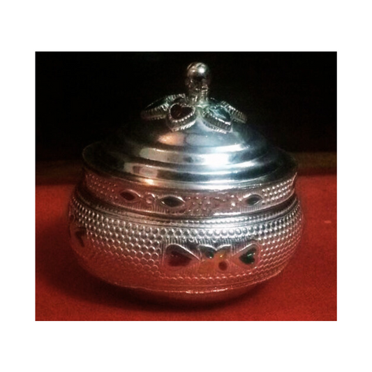 Pure Silver Kumkum Bharani 39g - PUSHMYCART