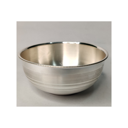 silver bowl for prashad