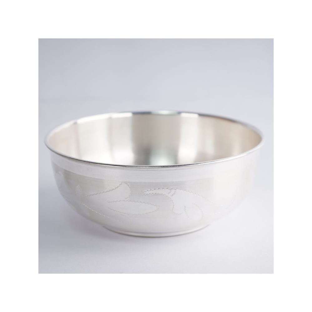 Pure Silver Plain Bowl 101 grams - PUSHMYCART