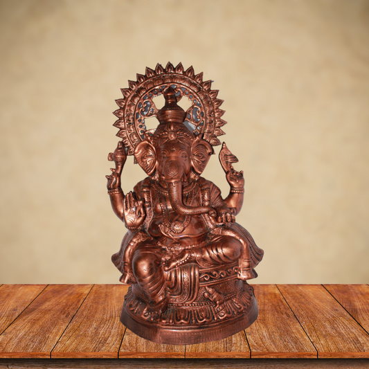 Bronze Ganesh Ji Statue