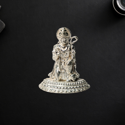 Pure Silver Hanuman Idol