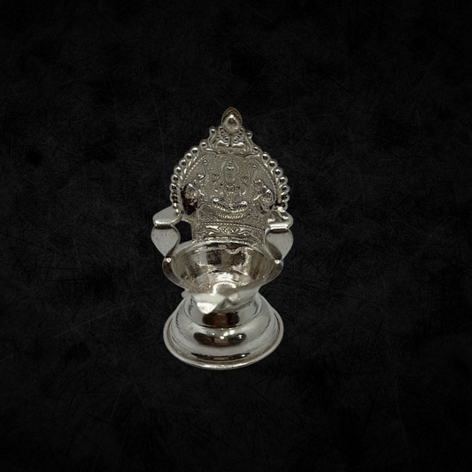 Pure Silver Kamakshi Diya 11g - PUSHMYCART