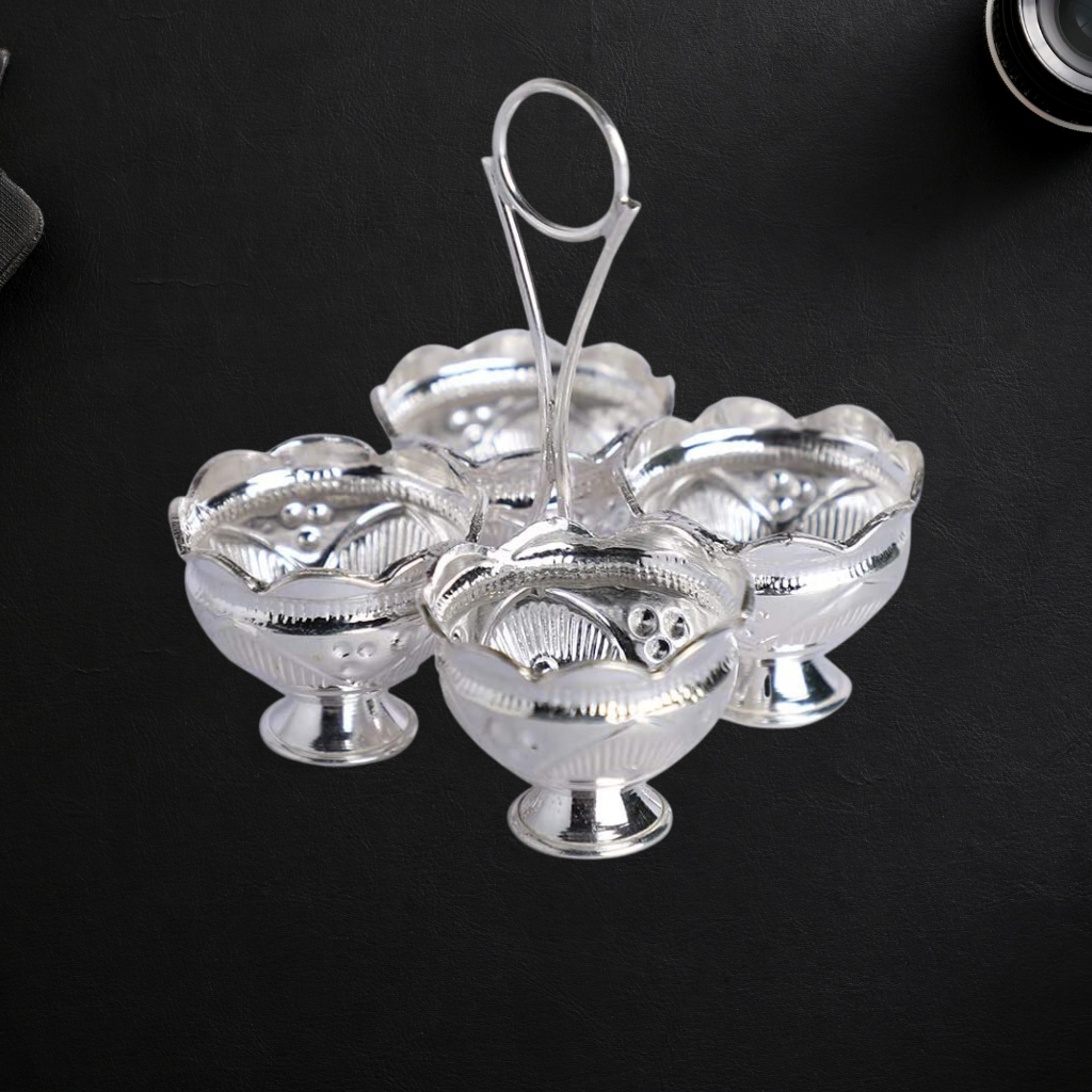 Pure Silver Panchapalli Design 43g - PUSHMYCART