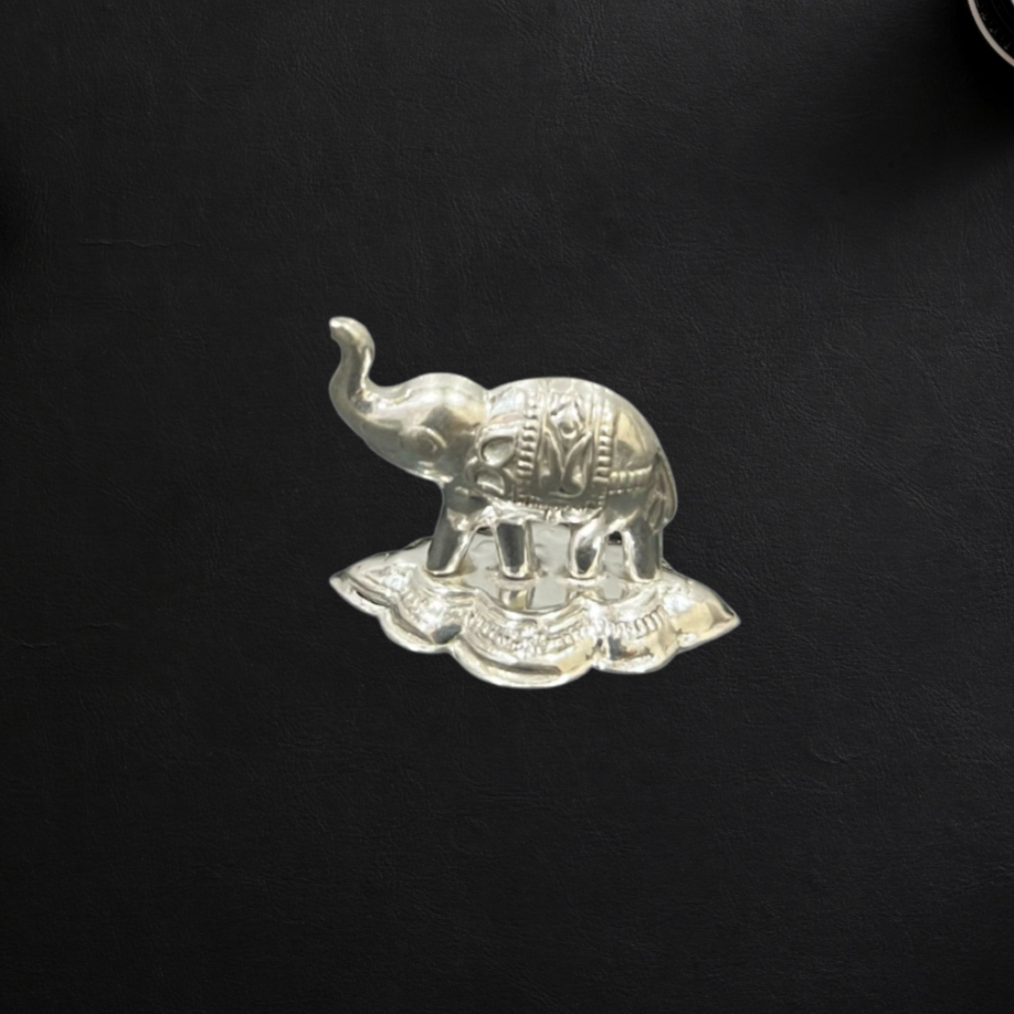 Pure Silver Elephants Idol 9g - PUSHMYCART