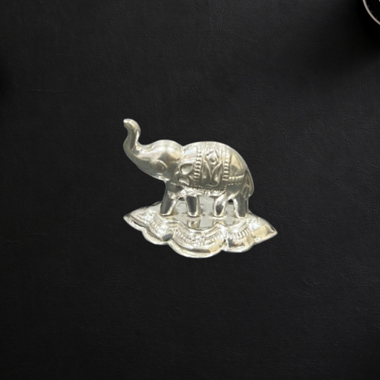 Pure Silver Elephants Idol 9g - PUSHMYCART