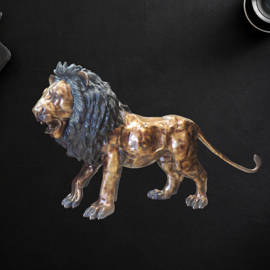 Brass Full Size Lion