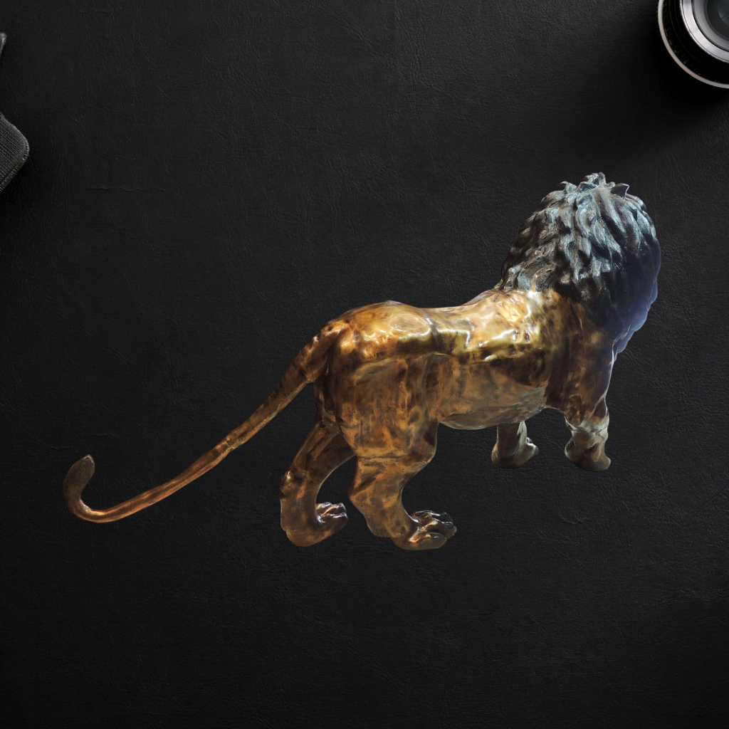 Brass Full Size Lion