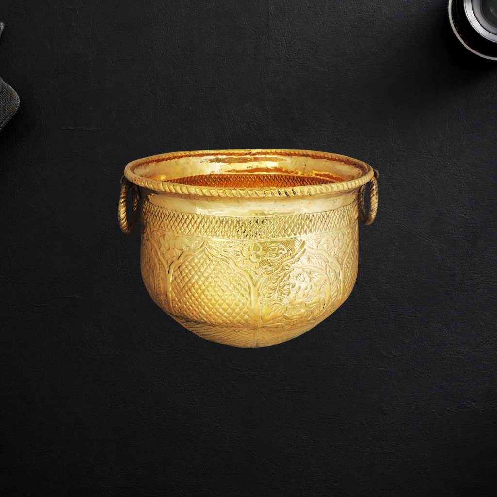 Brass Planter Pot Gamala Chatai