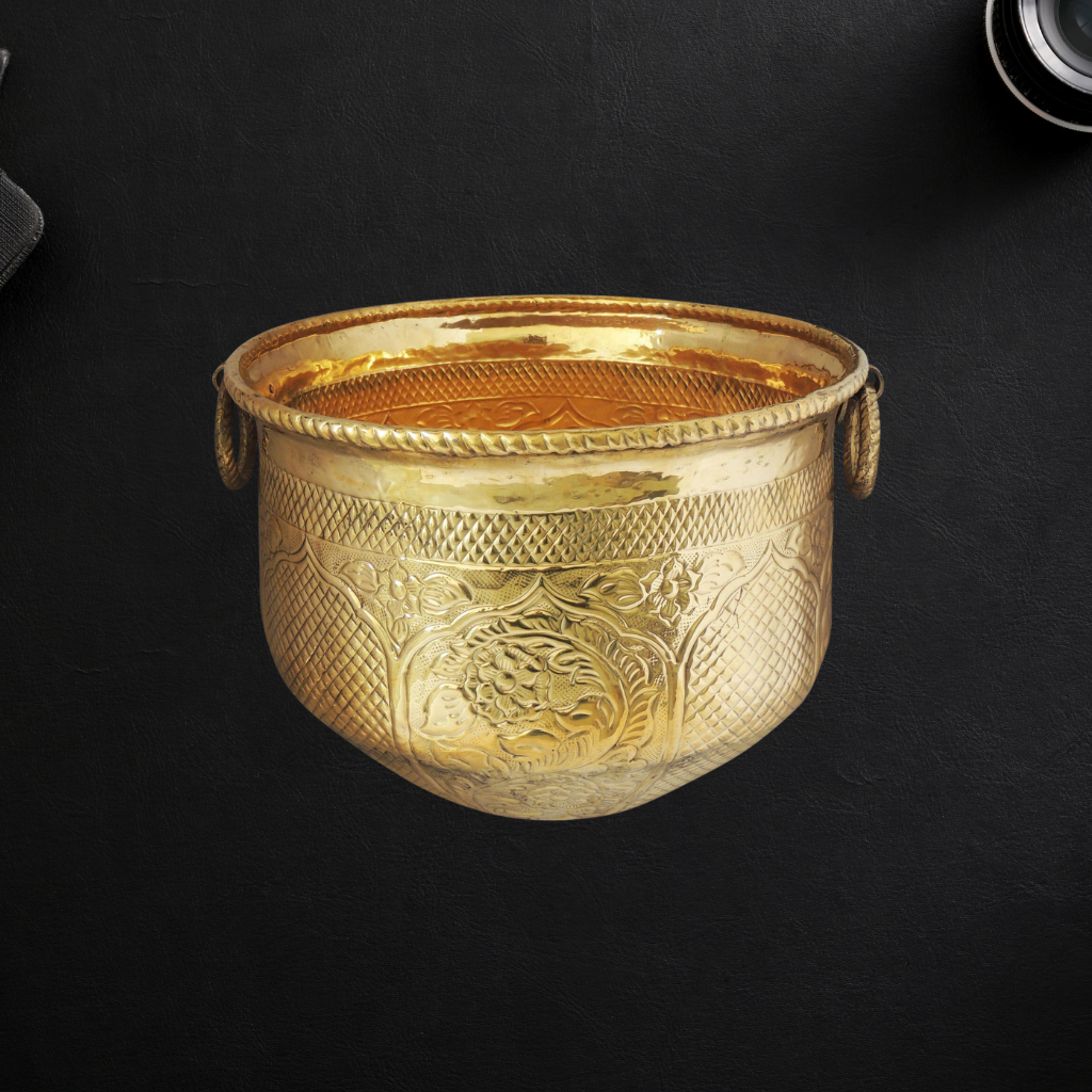 Brass Planter Pot Gamala Chatai