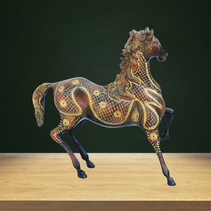 Brass Showpiece Horse