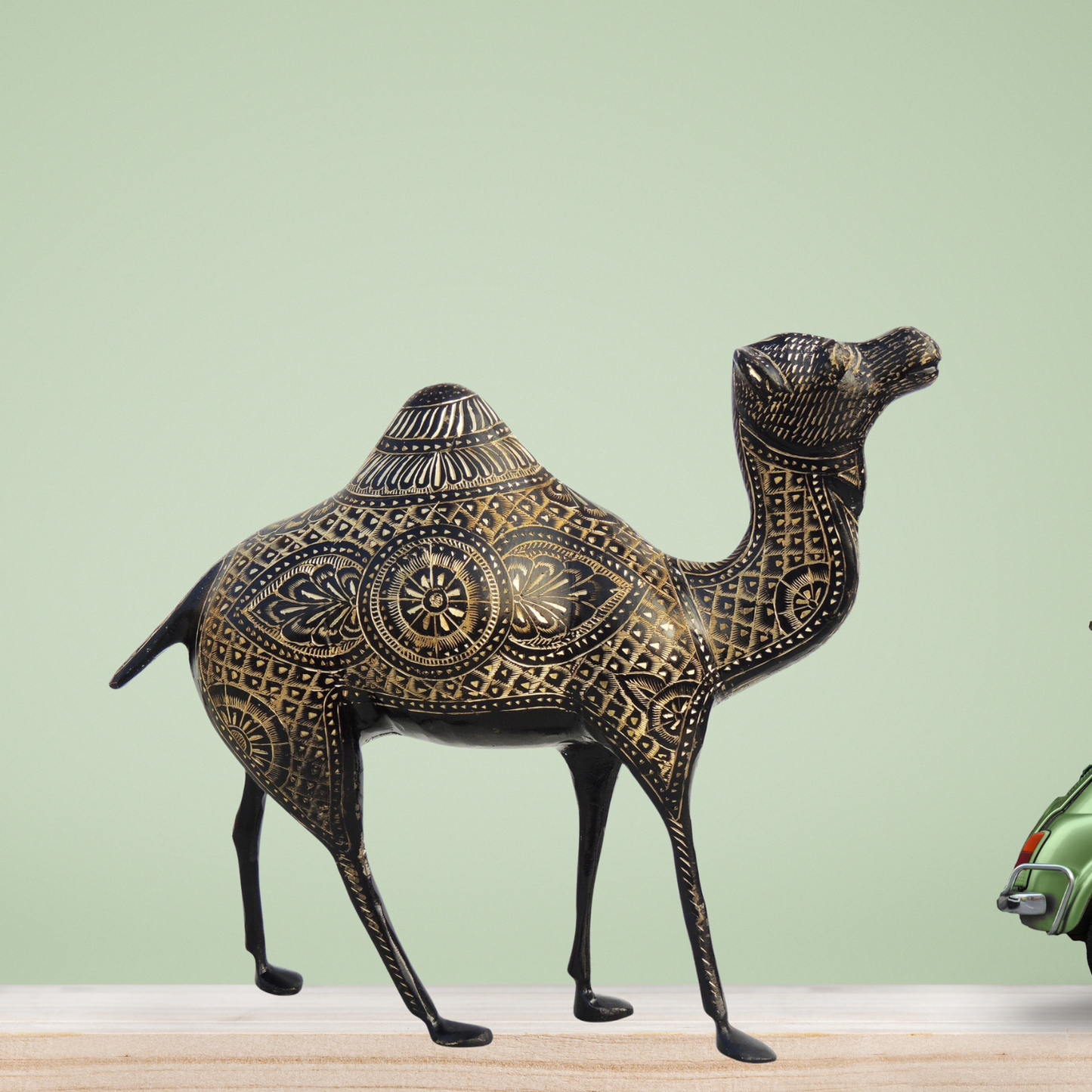 Brass Showpiece Camel Statue