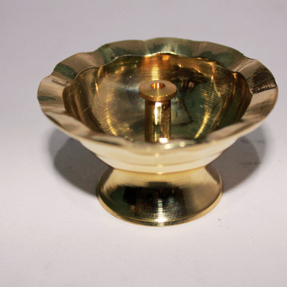 Brass Diya Deepak For Pooja