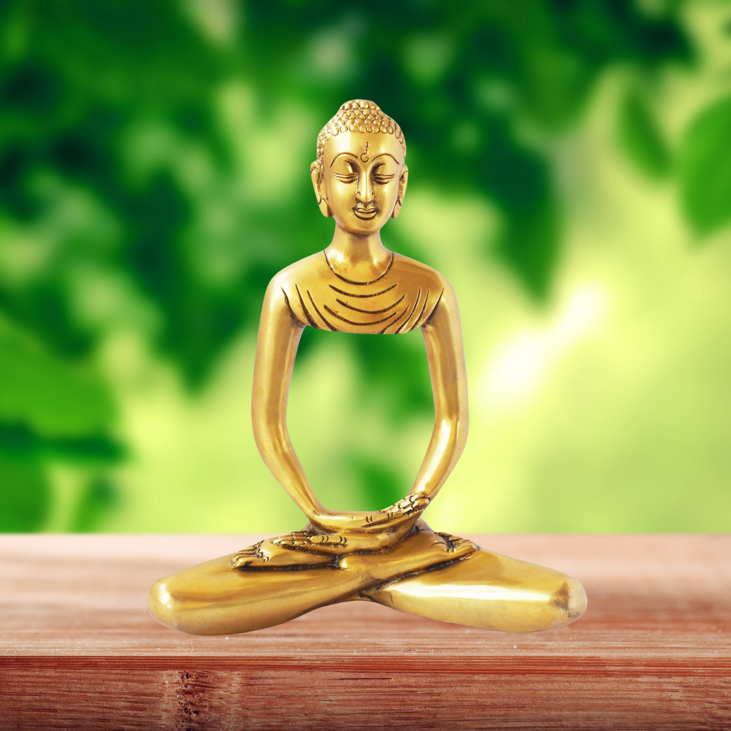 Brass Buddha Invisible Statue