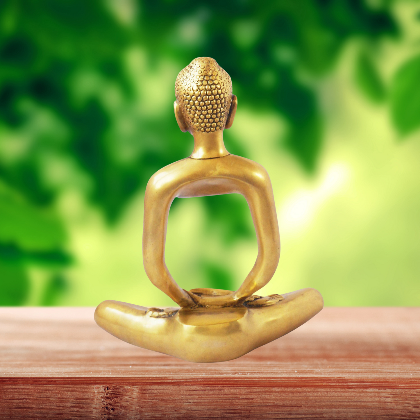 Brass Buddha Invisible Statue