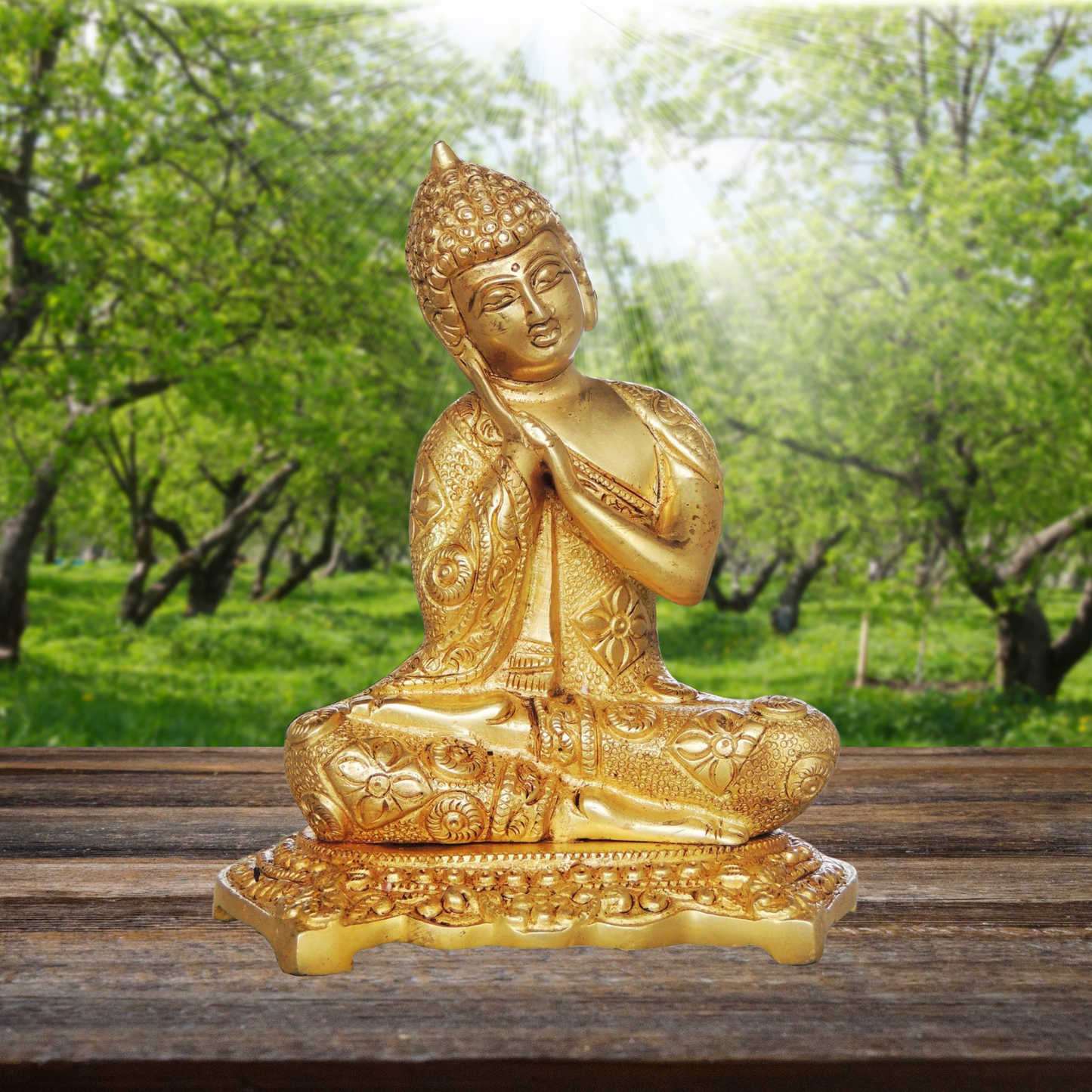 Brass Budha Statue