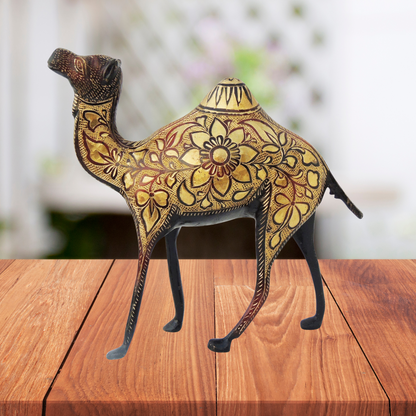 Brass Table Decor Showpiece Camel