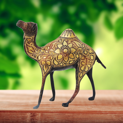 Brass Table Decor Showpiece Camel