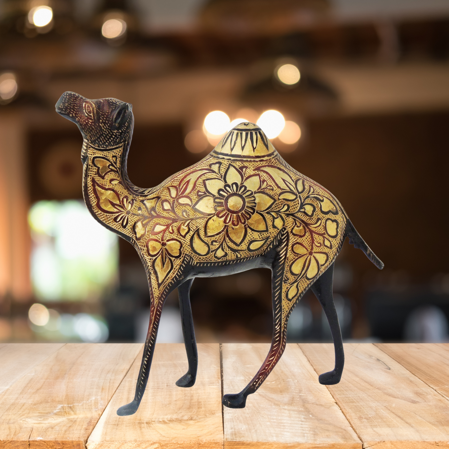 Brass Table Decor Showpiece Camel