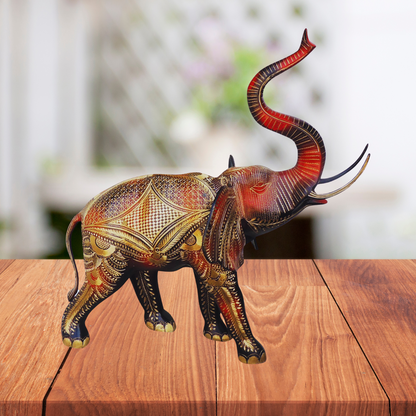 Brass Showpiece Elephant Statue