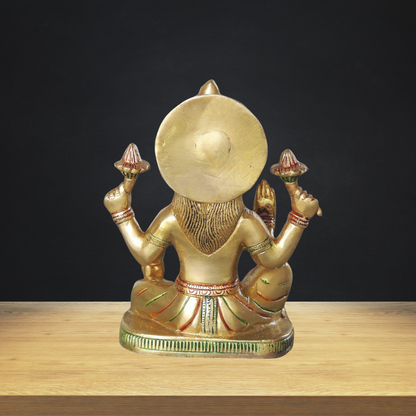 Brass Laxmi Ji Goddess Idol Statue