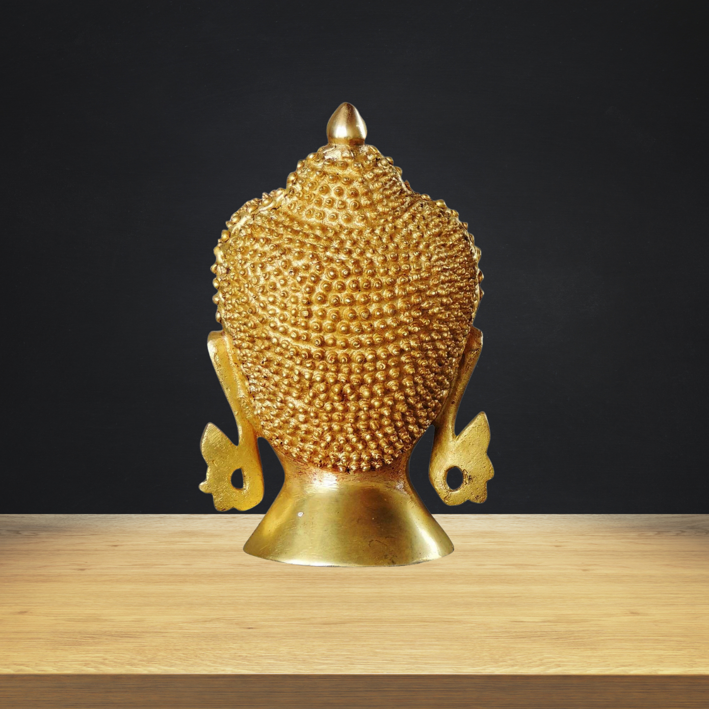 Brass Buddha Head Big Statue