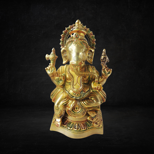 Brass Ganesh Ji Statue