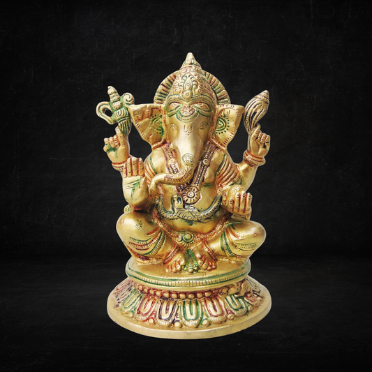 Brass Ganesh Ji Statue