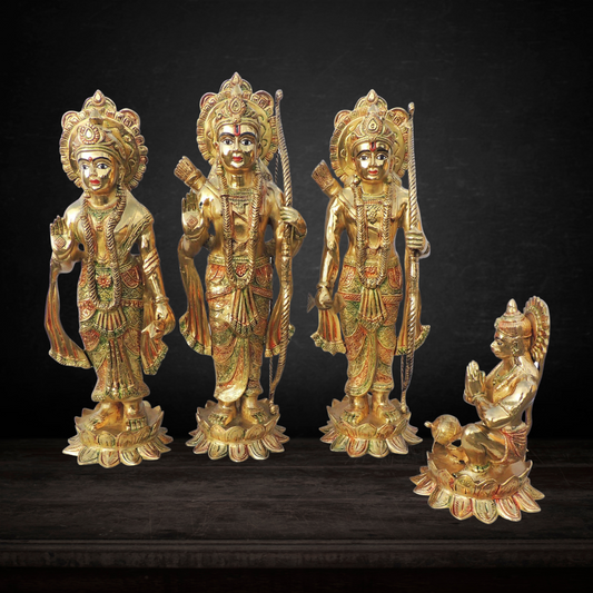 Brass Ramdarbar Idol Statue