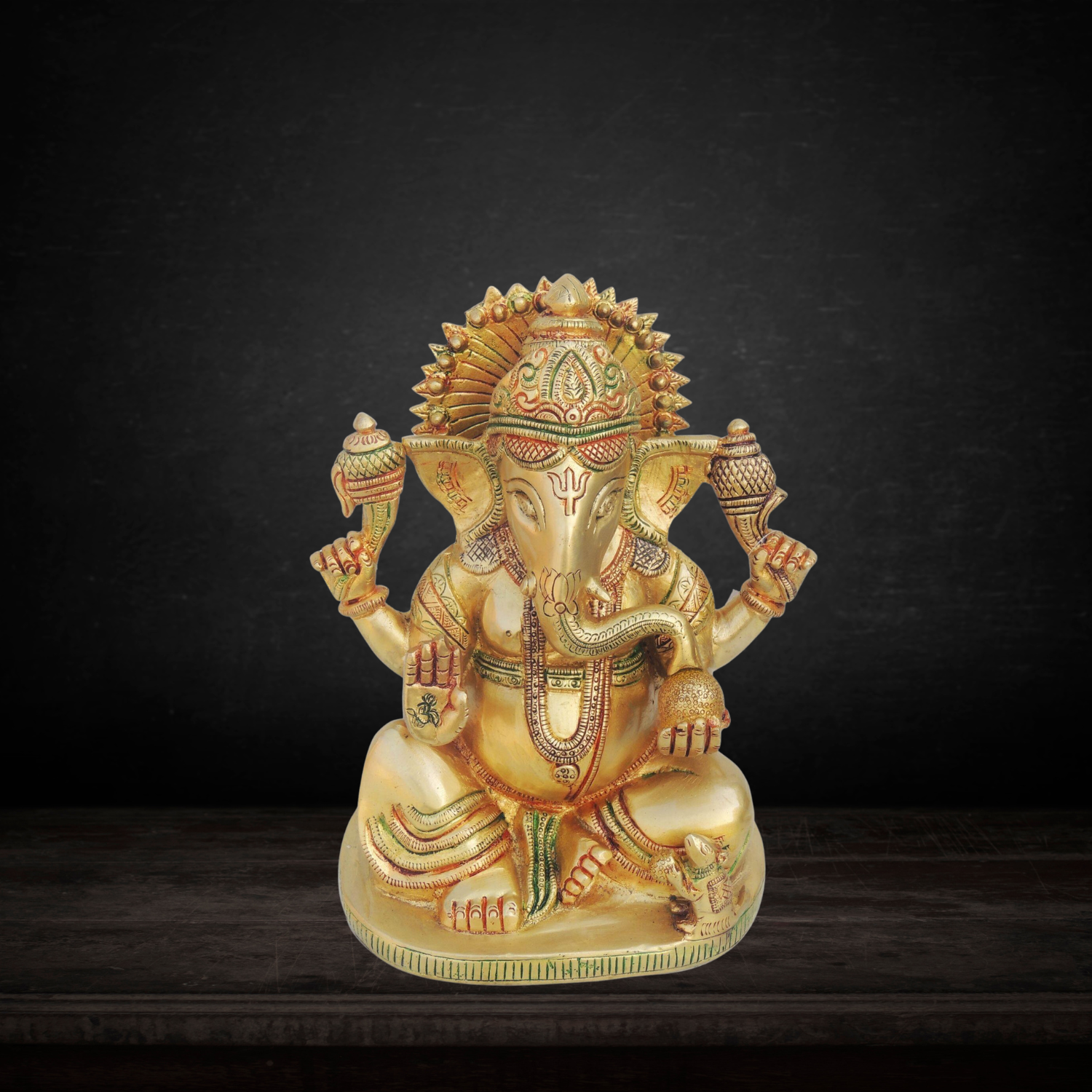 Brass Ganesh Ji Statue