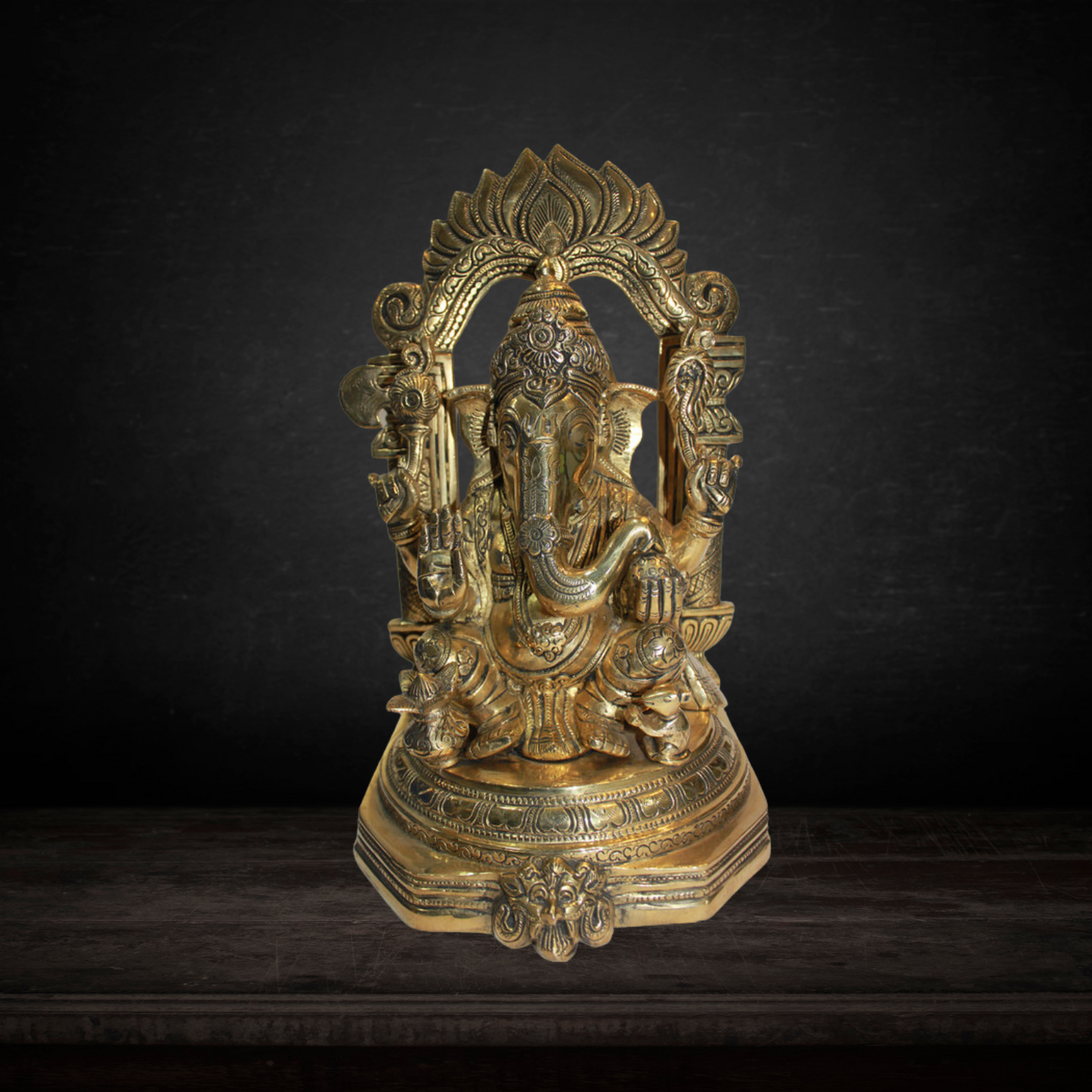 Brass Ganesh Ji Statue