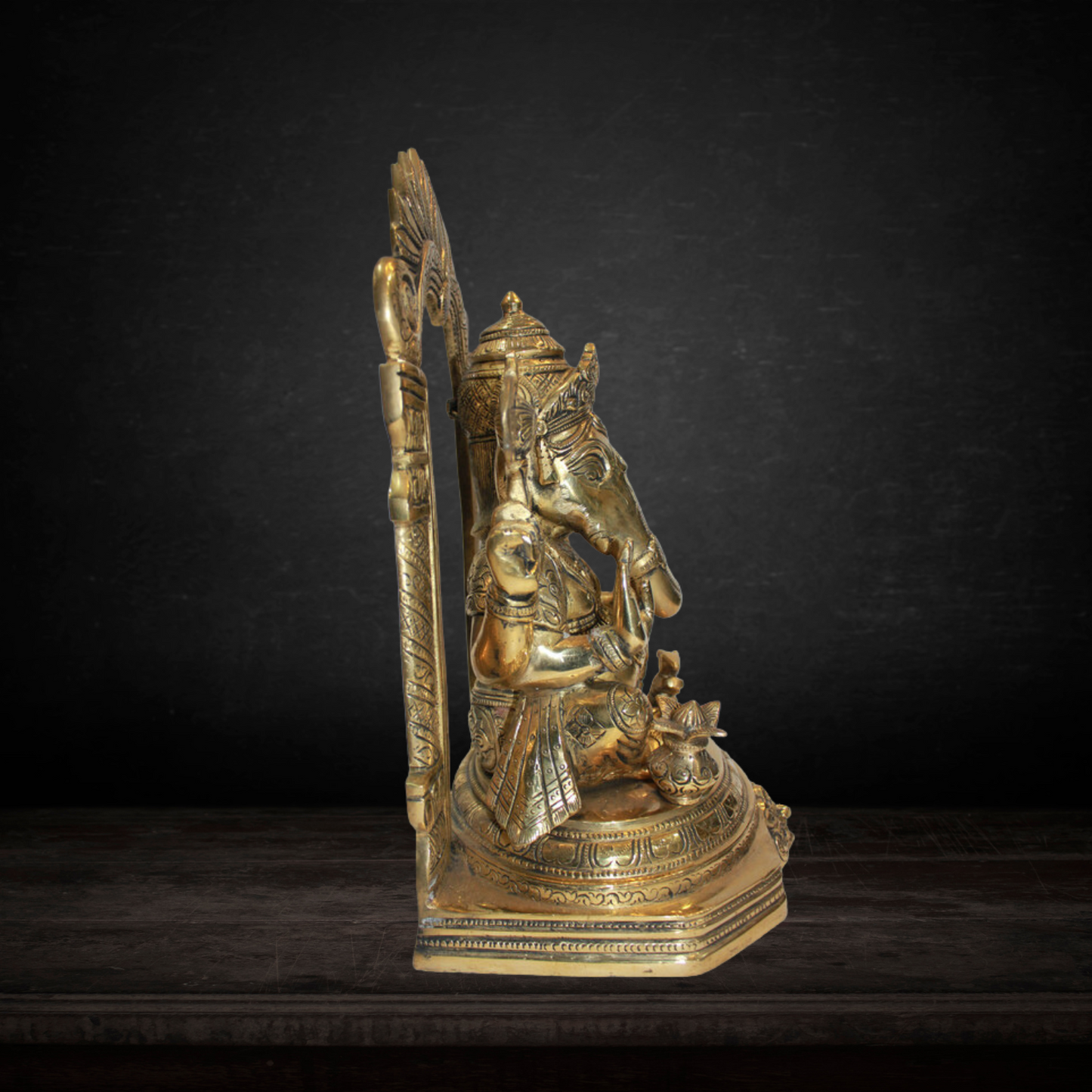 Brass Ganesh Ji Statue