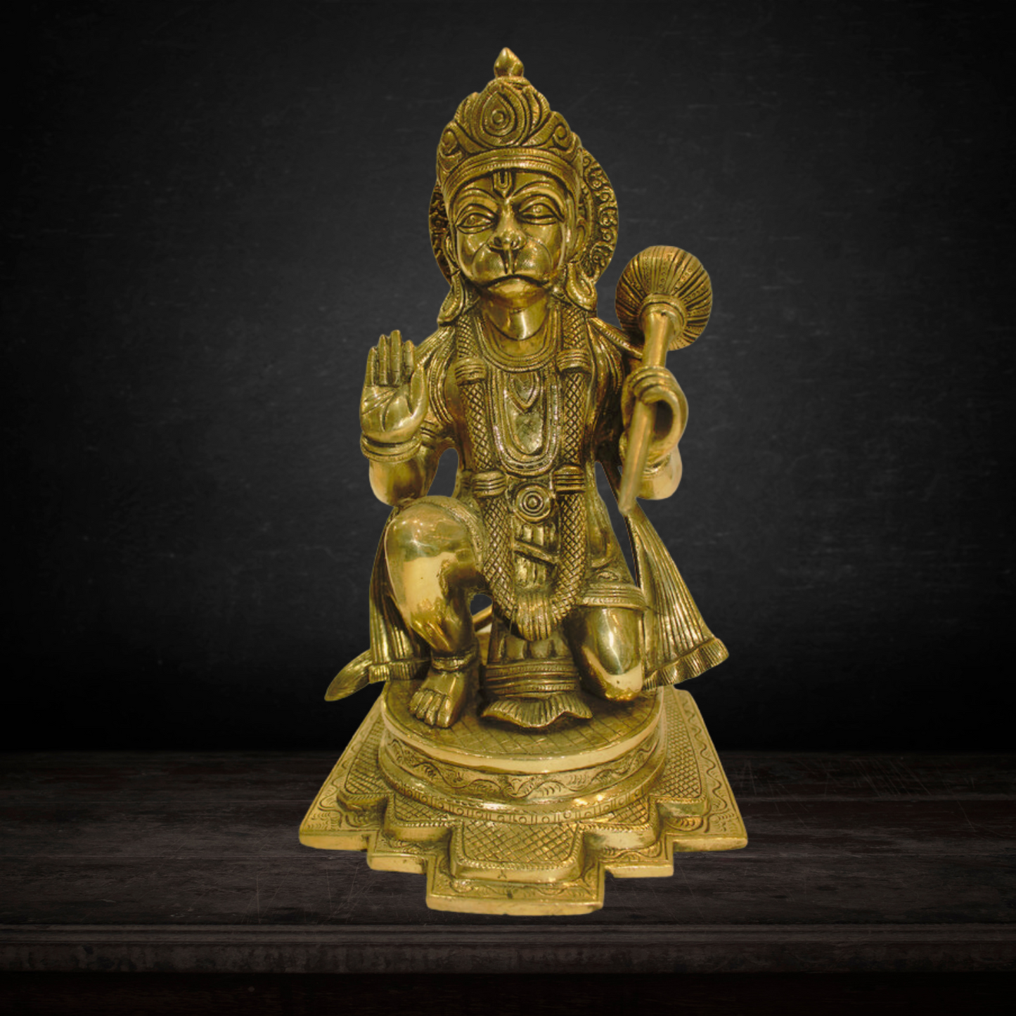 Brass Hanuman Ji God Idol Statue