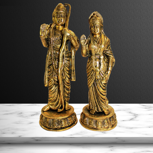 Ram Sita Statue Pair Statue