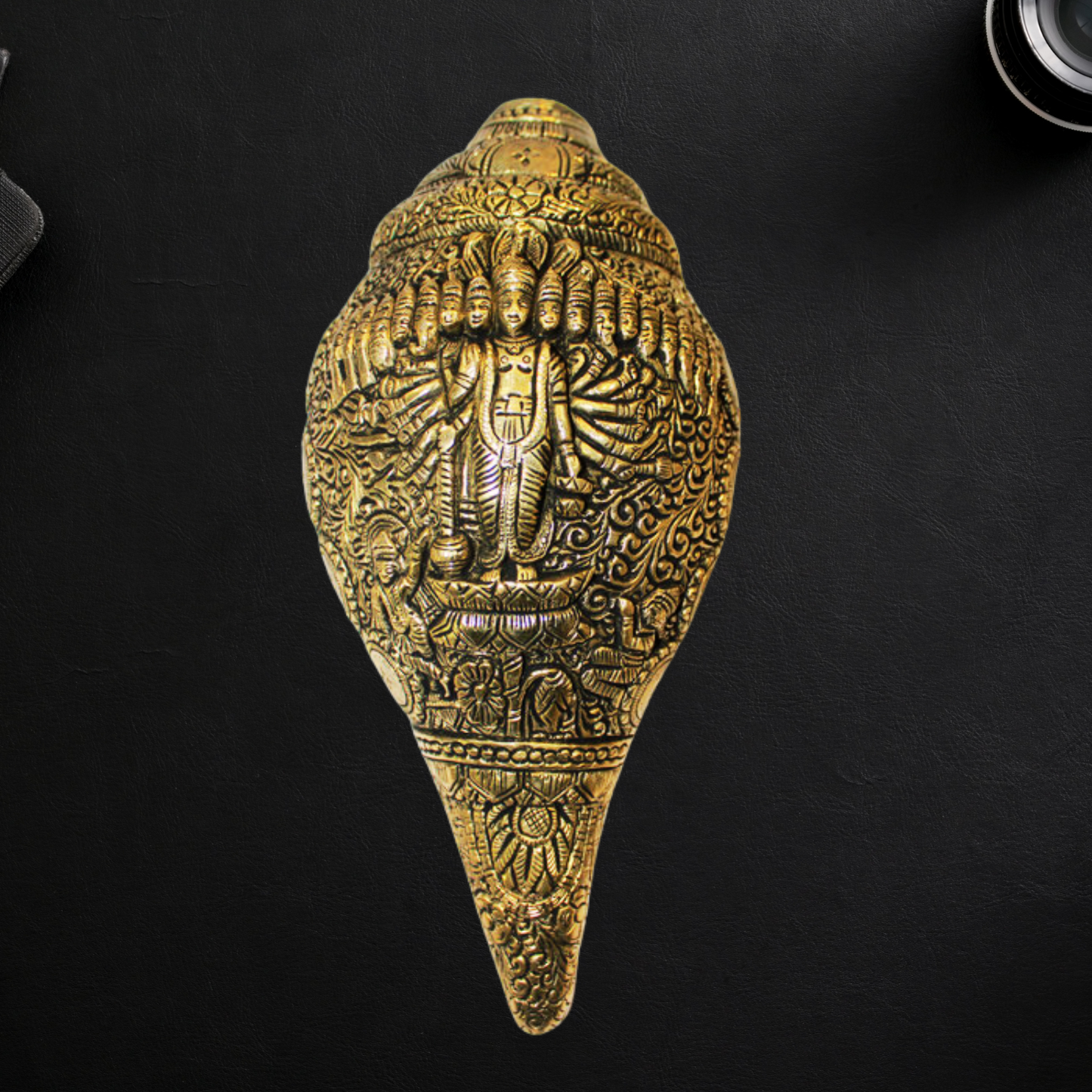 Brass Shankh, Vishwaroopam Conch