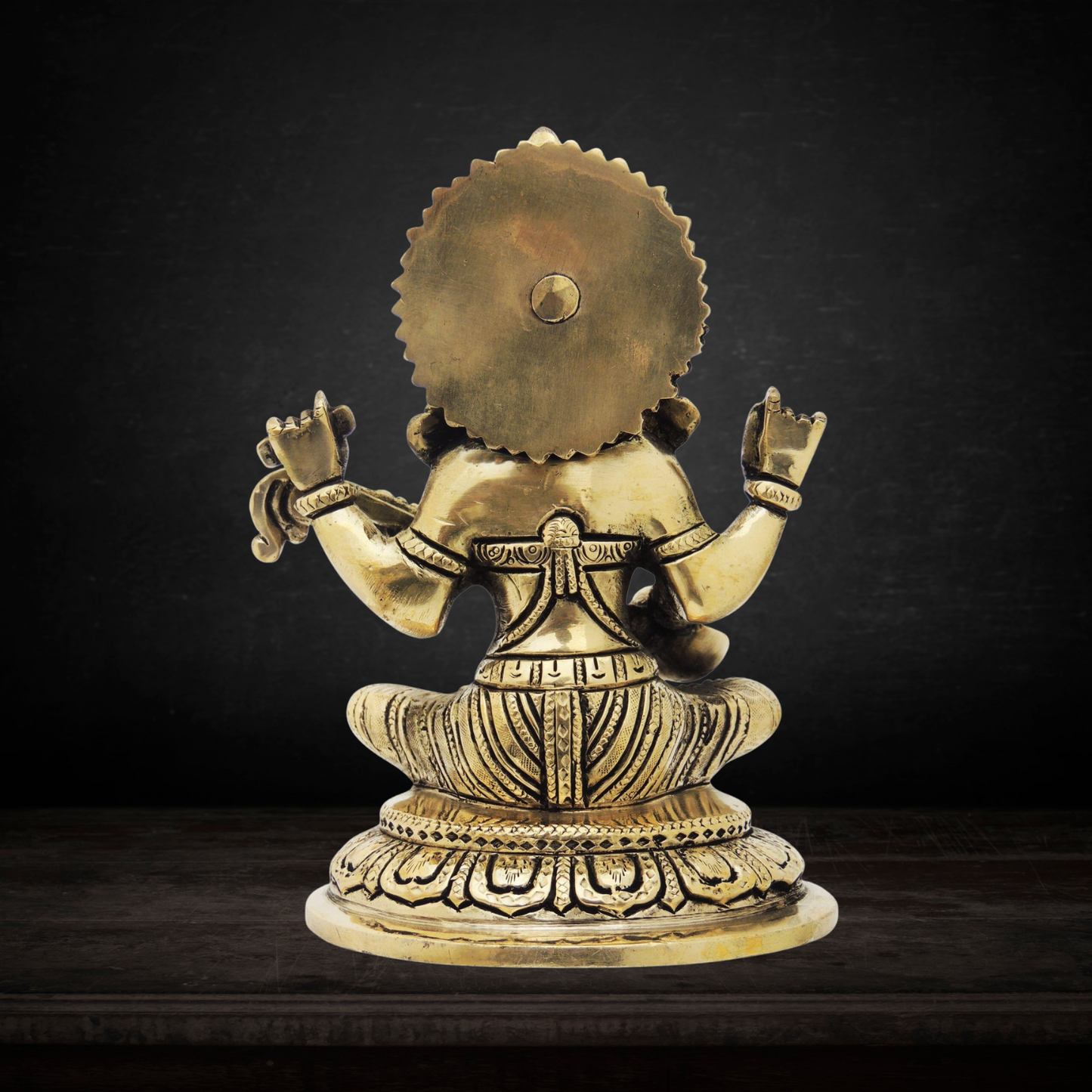 Brass Saraswati Ji Statue