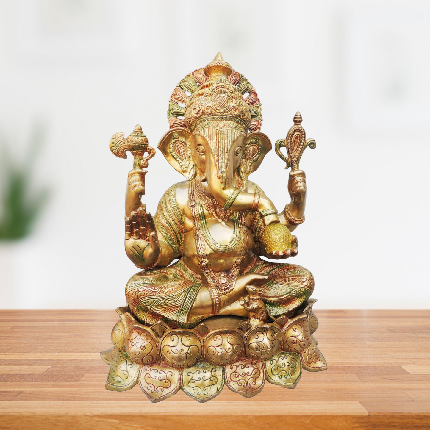 Brass Ganesh Ji Statue