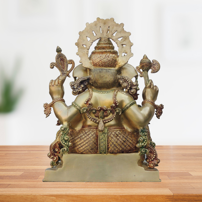 Brass Ganesh Ji Statue