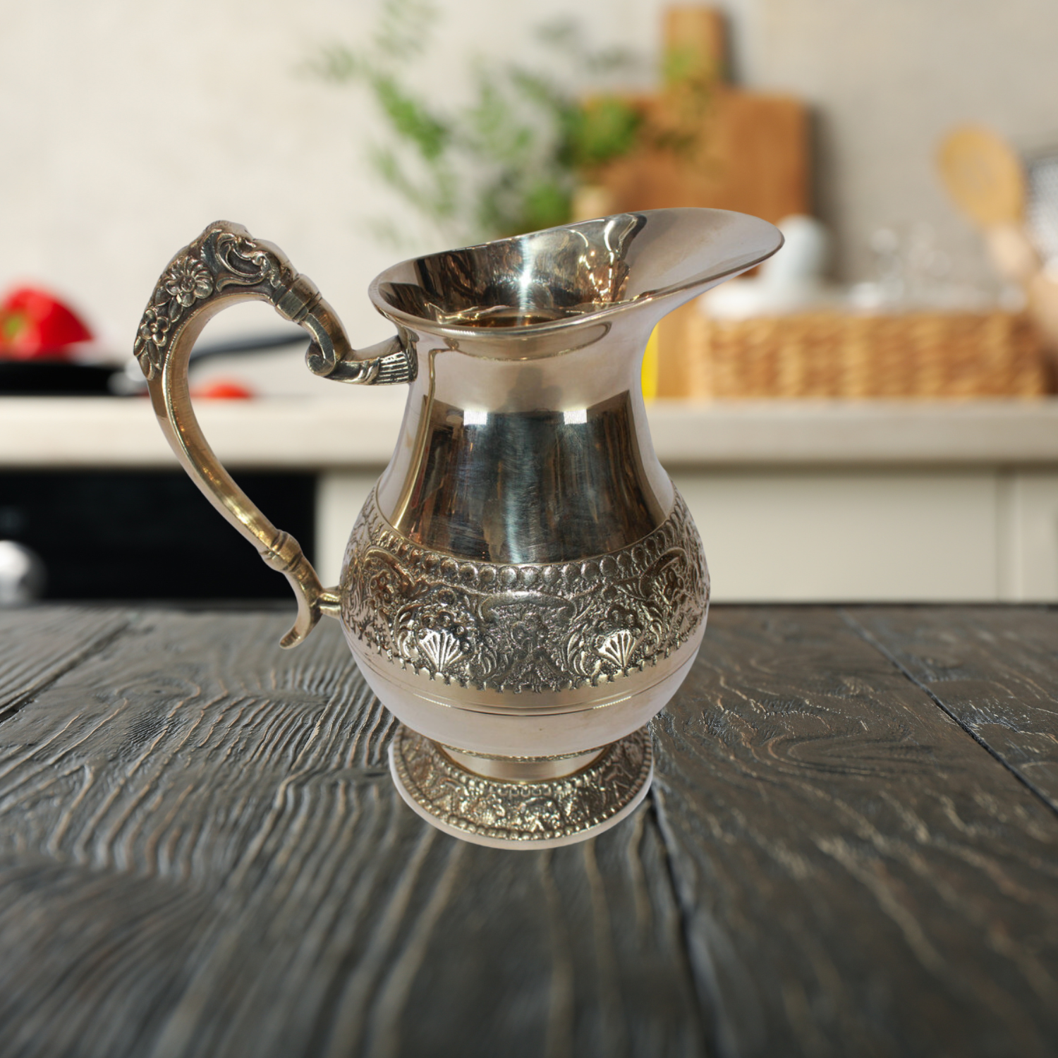 Brass Water Jug Pitcher |Pack of 4