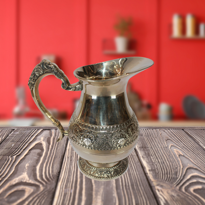 Brass Water Jug Pitcher |Pack of 4