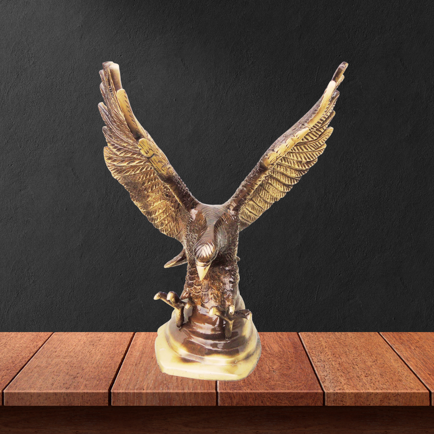 Brass Antique Showpiece Eagle Statue